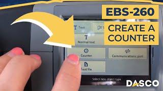 How to Program a Counter on the EBS-260