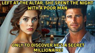 Left at the Altar, She Spent the Night with a Poor Man—Only to Discover He’s a Secret Millionaire!