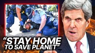 Multi Millionaire John Kerry Wants To Lock YOU in Your Homes To Save The Planet!