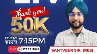 Santveer Sir is live