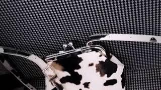 Luxury Brand Women's Handbag Mini Cute Cow  Shoulder Bag PU leather