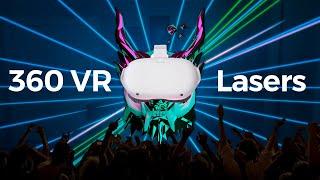 360 VR Laser Show for Solar System by Sub Focus
