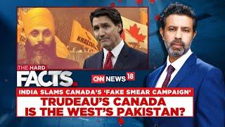 India Slams Canada's 'Fake Smear Campaign' Trudeau's Canada Is The West's Pakistan? | News18