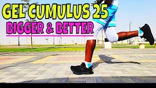 Asics Gel Cumulus 25, bigger and better, full run review. #asicsrunning #asicsgel #bestrunningshoes