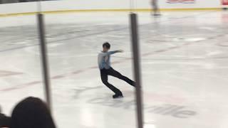 Yuzuru Hanyu SP warmup 4S