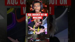 I MADE XQC CRASH OUT ON WARZONE!