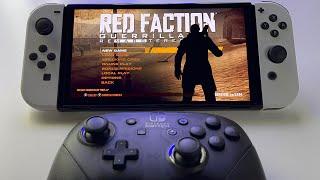 Red Faction Guerrilla Re-Mars-tered | Pro Controller + Switch OLED handheld gameplay