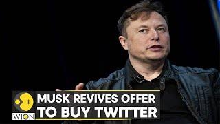 Elon Musk ready to buy Twitter at original offer price: Reports | World News | WION