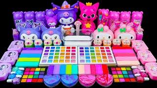  PURPLE vs PINK SLIME  30 Minutes ASMR Slime Showdown, Mixing Random Things | Tana Slime ASMR
