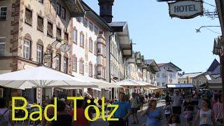 Bad Tölz, Schönste Städte in Bayern, Germany 2022 4K