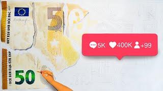 Viral gehen mit 50€ | draw with me