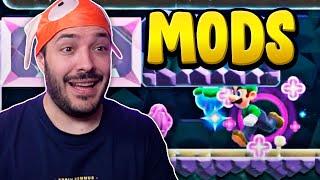 Le he puesto MODS a Super Mario Wonder