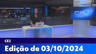 CE2 - Íntegra e preparativos para o último debate do primeiro turno das eleições (03/10/2024)