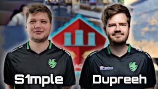 S1MPLE СО СВОИМИ ТИММЕЙТАМИ РАЗВАЛИВАЕТ FACEIT СИМПЛ ГОТОВИТСЯ К МАЖОРУ DUPREEH ДАЛ 30 КИЛЛОВ CS2