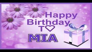 Happy Birthday MIA