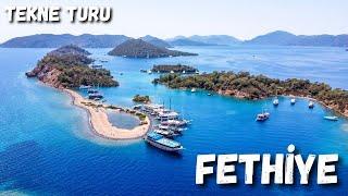 Fethiye Tekne Turu - Fethiye ve Göcek Koyları - Fethiye 12 Adalar Boat Tour - Göcek Fethiye Turkey