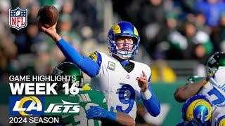 Los Angeles Rams vs. New York Jets | 2024 Week 16 Game Highlights