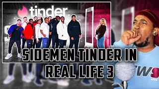 American Reacts To SIDEMEN TINDER IN REAL LIFE 3