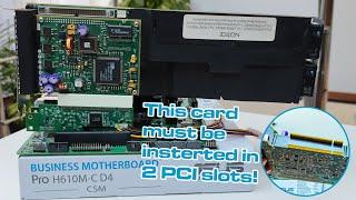 Can a 1998 Intergraph 3D PCI Accelerator Run on a 2023 Intel PC? Let's Find Out!