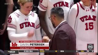 Utah Women's Basketball Falls To Kansas State At Home