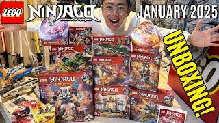 UNBOXING the NEW 2025 LEGO Ninjago Sets!