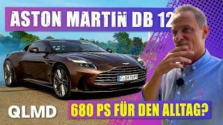 336 km/h abgeriegelt!? ‍ Überzeugt der Aston Martin DB12 auch als V8? | Matthias Malmedie