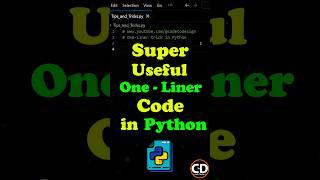 Super useful one-liner code in Python #coding #python #programming