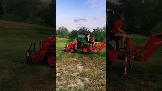 BH77 Backhoe on a Kubota LX