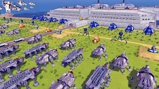 The Largest Clone Wars SUPER-FORTRESS Ever SIEGED! - Men of War: Star Wars Mod