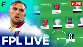 FPL GW18 DEADLINE STREAM | TEAM NEWS!  GIVEAWAY! 