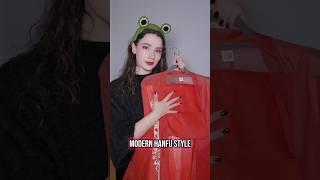 Chinese Modern Hanfu #chinesehanfu #fashion
