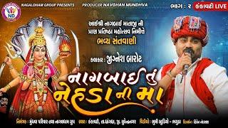 નાગબાઈ તું નેહડા ની માં - Jignesh Barot | Kankavati Live | Dayro | Nagaldham Group | Vol 02