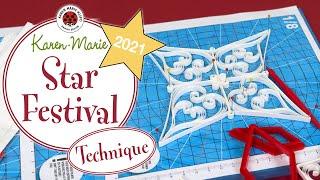 How to use measuring boards for stars | Quilling Star Festival 2021