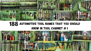 AUTOMOTIVE BASIC HAND TOOLS THAT YOU MUST KNOW | TOOL CABINET # 1 | TAT General Services