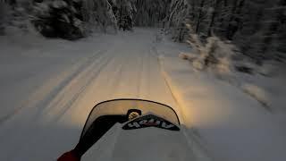 Ski doo Elan trail riding