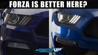 Forza Motorsport VS Gran Turismo 7 Comparison Shelby GT 350R In Depth Car Model Details PS5 - XBOXSX