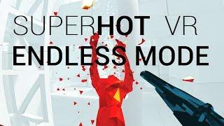 Superhot Endless Mode Playstation VR Gameplay