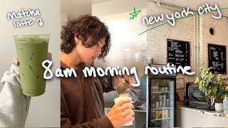 my *peaceful* 8am opening routine as BARISTA in NYC️ | barista day in the life