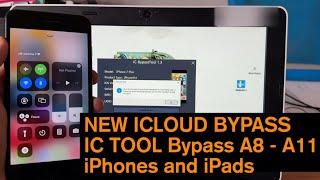 IC BYPASS TOOL New A8 - A11 Full iCloud bypass tool iPhones and iPads windows