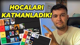 YKS 2025'İN EN KAPSAMLI TYT - AYT DERS KANAL ÖNERİLERİ ! (En İyi Hocaları Katmanladım!) #yks