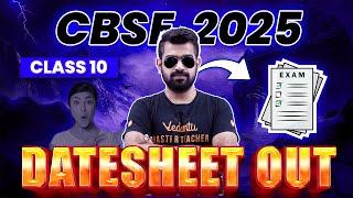 CBSE 2025 Date sheet Out | Class 10 | Shimon Sir