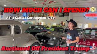 Classic Car Auction LIVE NEGOTIATIONS & Experience Part 1