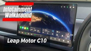 Leap Motor C10 Infotainment tour