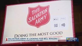 Salvation Army in search of bell ringers