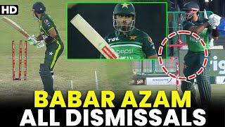 Babar Azam's All Dismissals Against Kiwis | Pakistan vs New Zealand | PCB | M2B2A