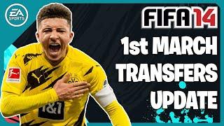 FIFA 14 Database Update 2021! 1st March Update Transfer | FIFA 14