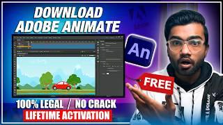 How to Download & Install Adobe Animate in PC & Laptop (2024) (No Crack / 100% Legal)