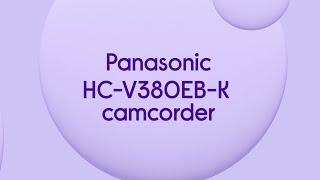 Panasonic HC-V380EB-K Camcorder - Black - Quick Look