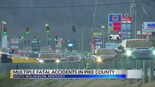 Kentucky State Police investigate multiple fatal accidents in Pike County