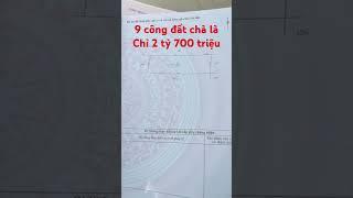 Cần bán 9 công đất chà là du lịch đi vô tưGiá muốn bán hết đất 2 tỷ 700 triệu.Xã chà là huyện dương